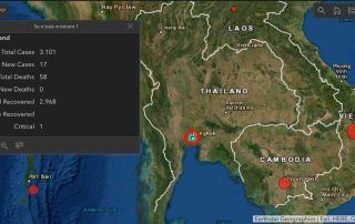 El Frente Económico del gobierno de Tailandia en la lucha contra COVID-19 Casos Covid Tailandia 2020